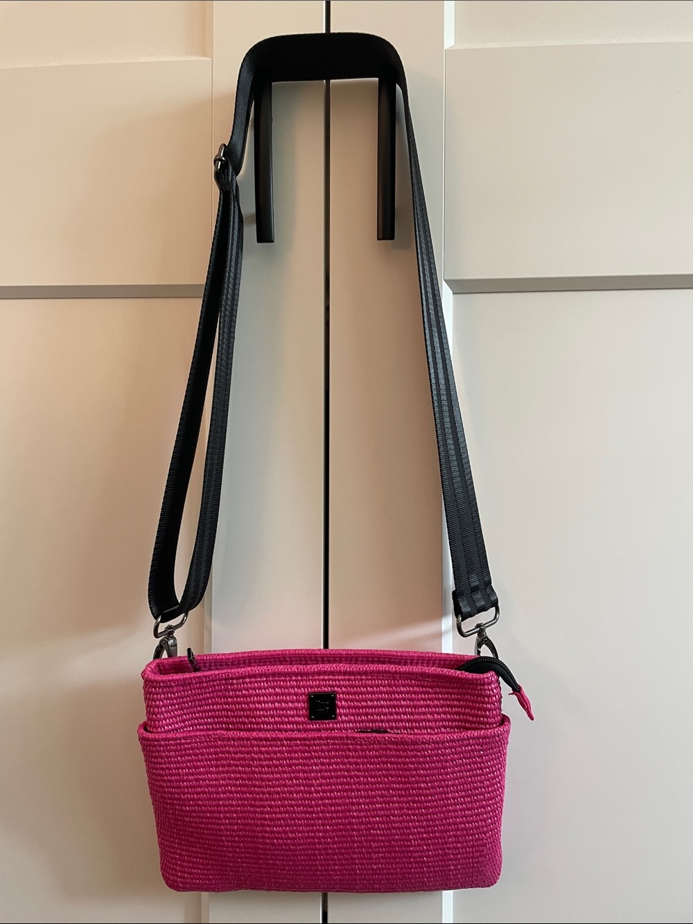 Think Royln Pink Crossbody Shoulder Bag